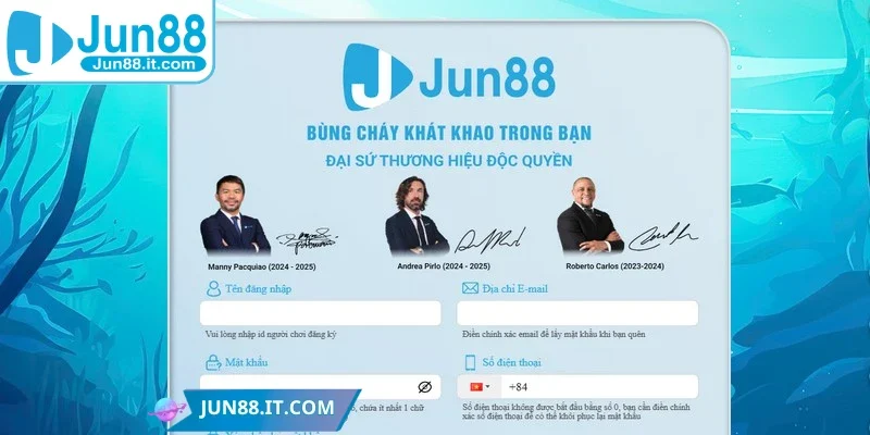 Chi tiết các bước đăng ký Jun88 đơn giản, chính xác nhất