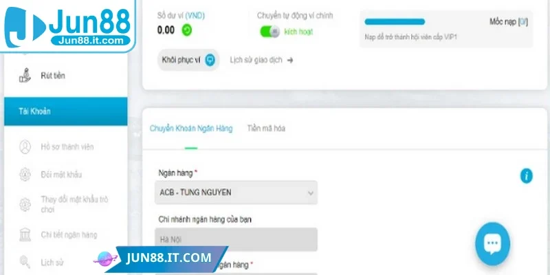 Những lưu ý cần nhớ để quá trình rút tiền Jun88 diễn ra thuận lợi